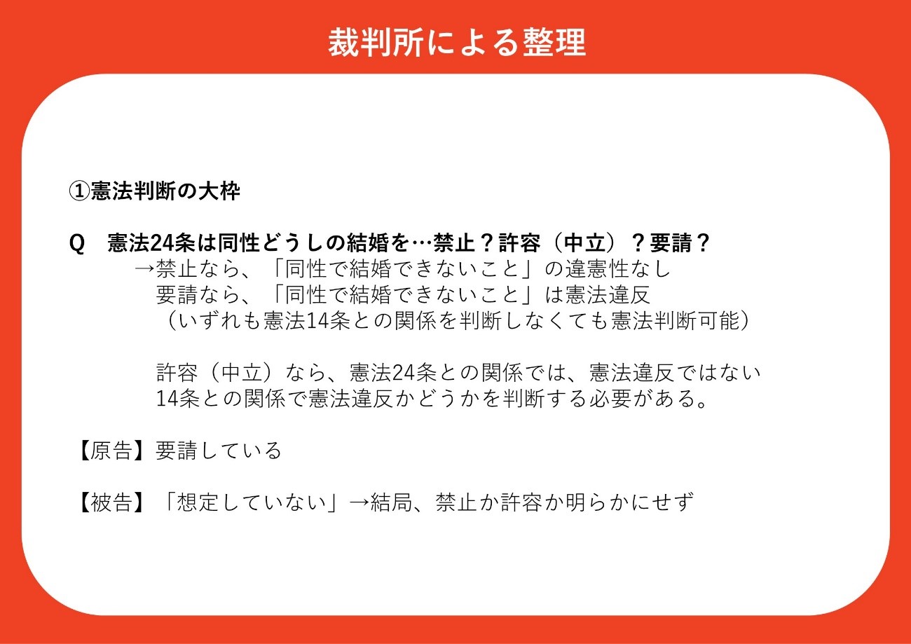 原告のこうすけさんとまさひろさん　二人とも黒っぽいジャケット。シャツは色違いだが、ボタンがレインボーカラーのおそろい。明治製菓からプレセントされたチョコレートを二人で持っている
