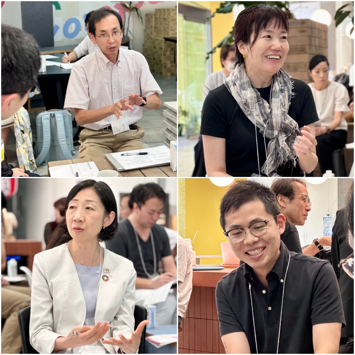 Business For Marriage Equality（BME・通称ビジマリ）2023年夏の賛同企業交流会でワークショップに臨む賛同企業の担当者たち