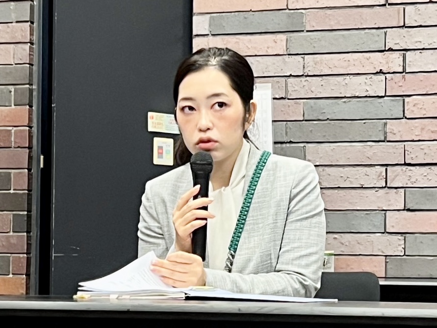 2023年10月24日（火）、大阪高裁にて行われた控訴審第3回期日およびその後の期日報告会に参加した「結婚の自由をすべての人に」関西訴訟弁護団の森本弁護士