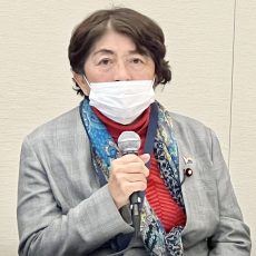 立憲民主党のSOGIPTの座長である大河原まさ子参議院議員