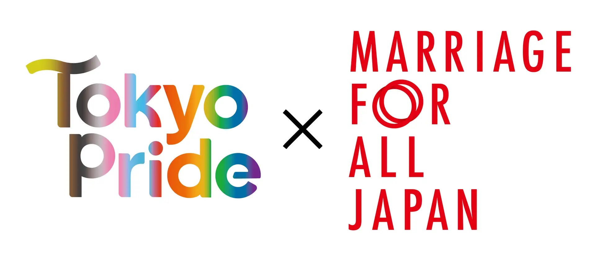 東京プライドとマリッジフォーオールジャパンのロゴ