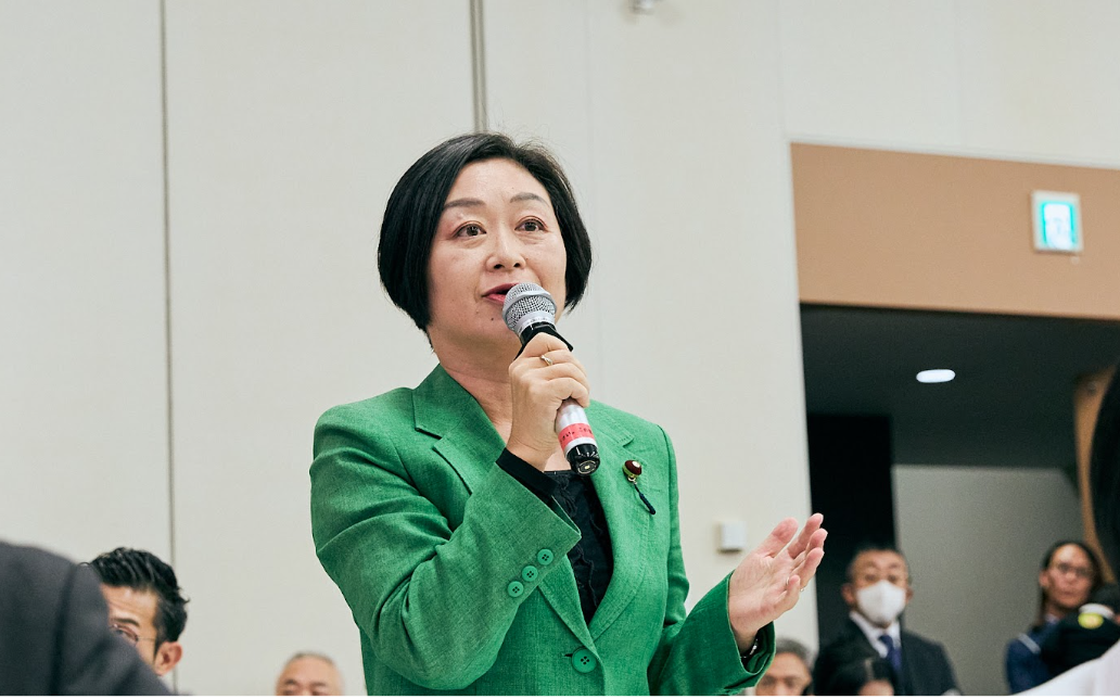 れいわ新選組　櫛渕万里議員のスピーチ