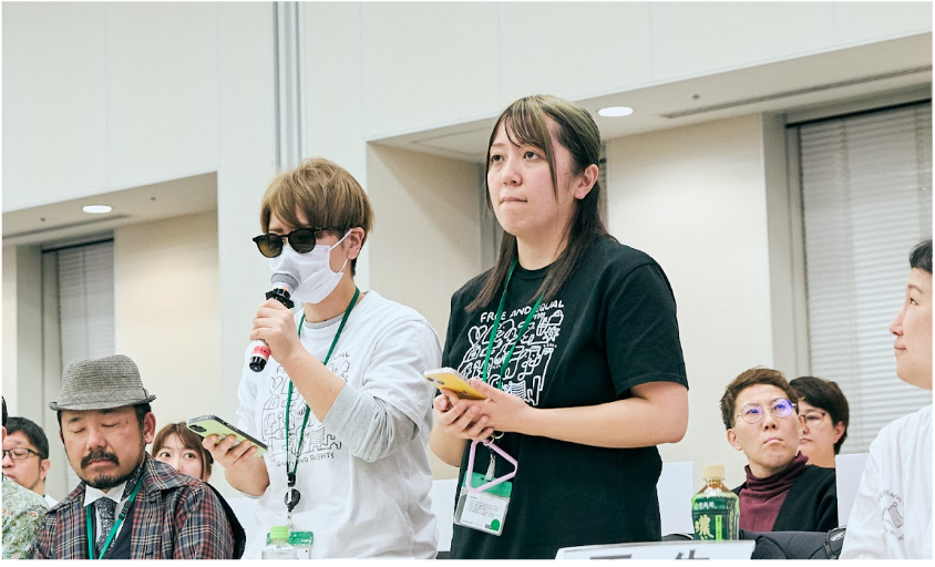 北海道訴訟原告　中谷衣里さん・Cさんスピーチ