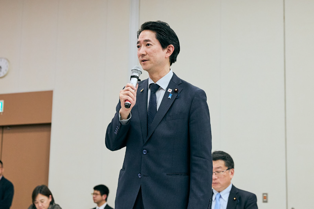 国民民主党　鳩山紀一郎議員のスピーチ
